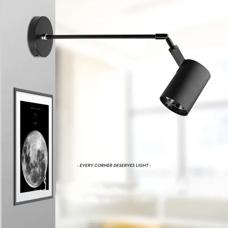 Solde Modern led telescopic wall light with long arm