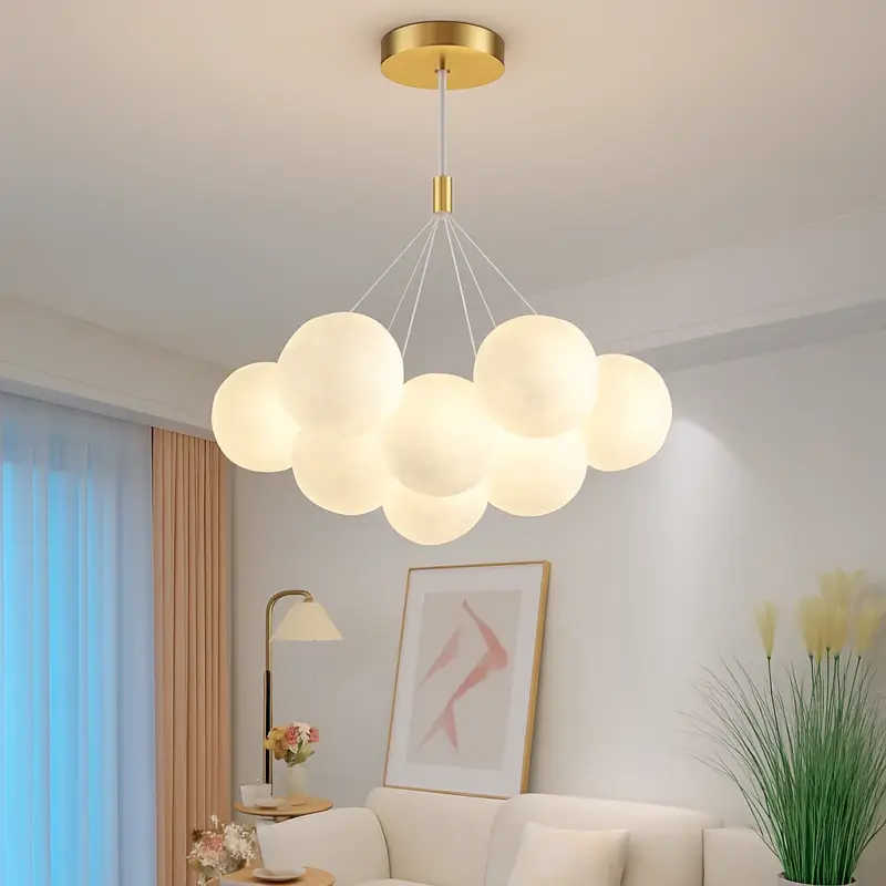 Authentique Bubble chandelier light for living room and bedroom pendant
