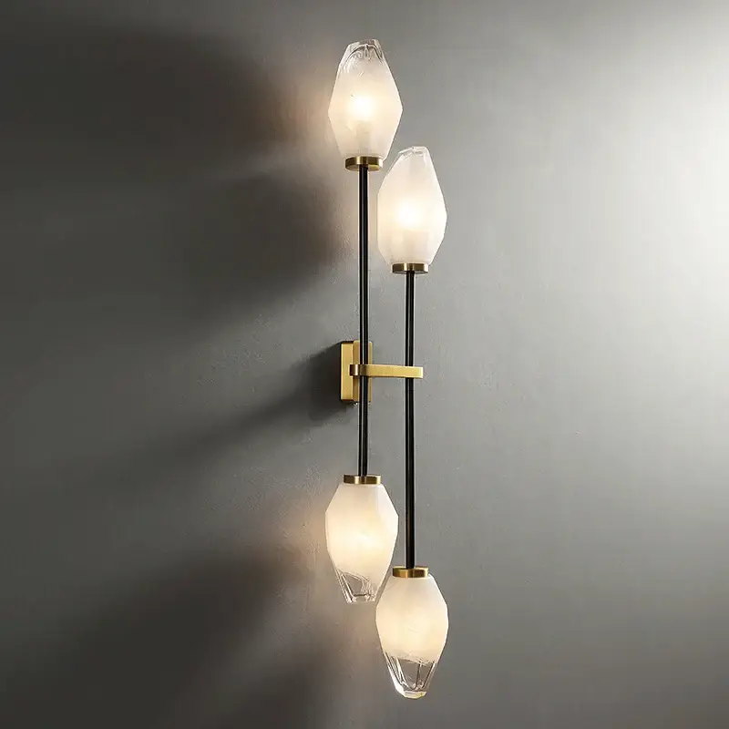 Simple luxury modern nordic copper wall light Nouvel Arrivage