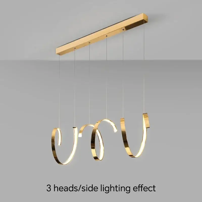 Prix Bas Modern decorative luxury irregular led pendant chandelier