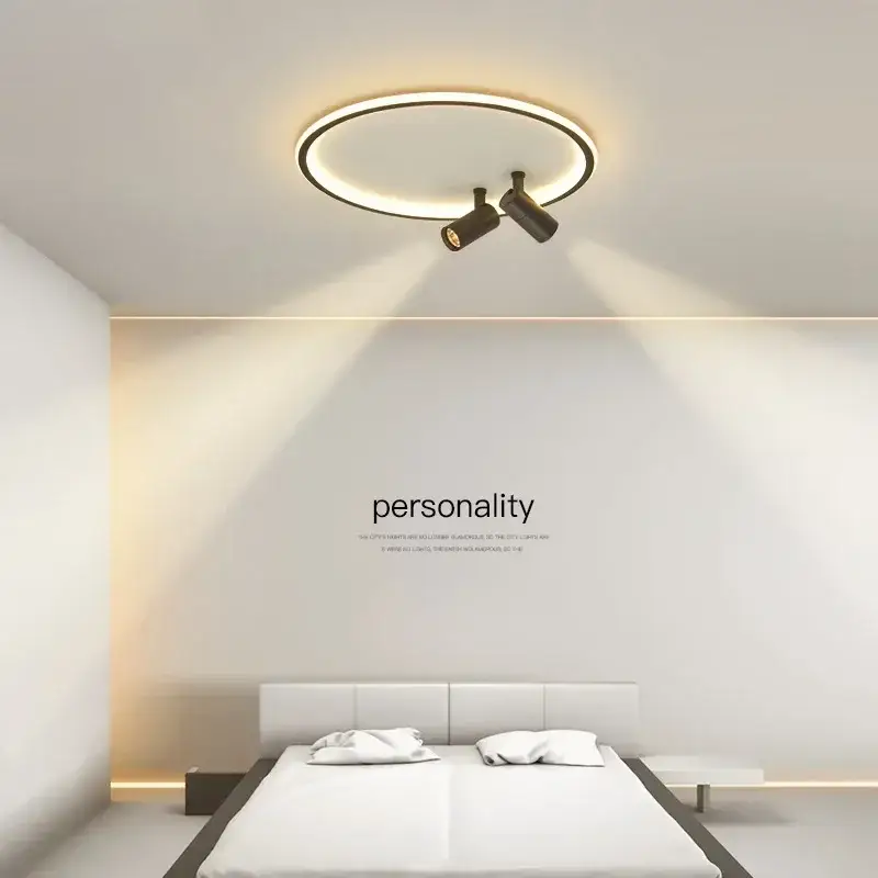 Modern led ceiling light with spotlight chandelier Jusqu'à Épuisement Des Stocks