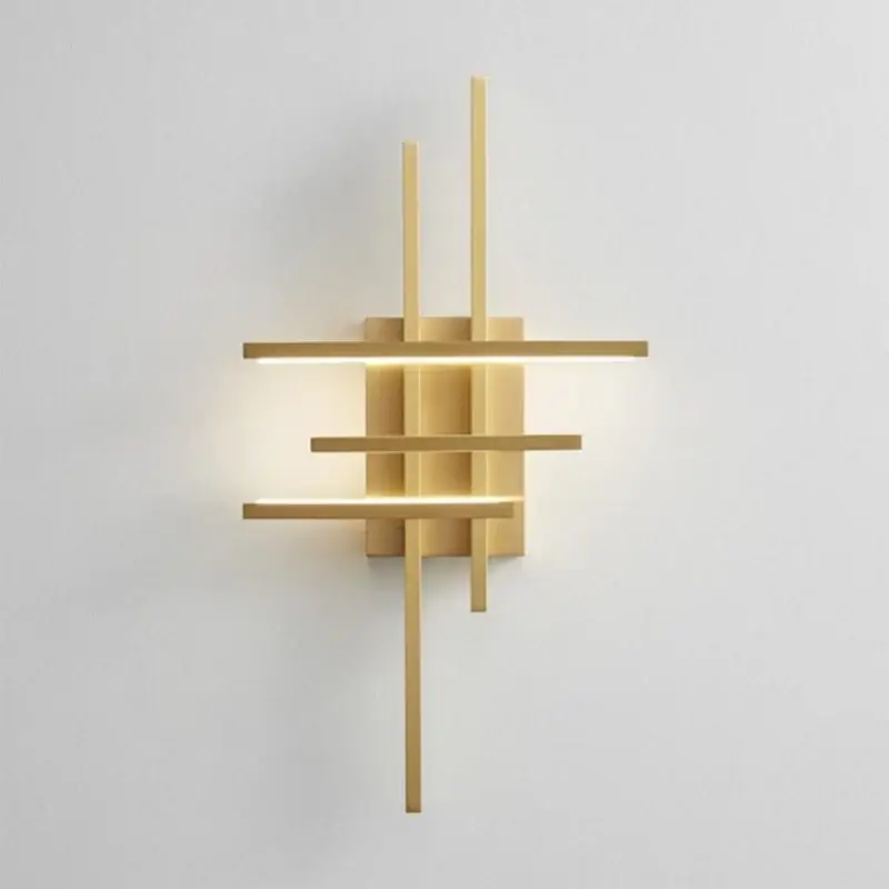 Minimalist copper adjustable led wall light Promotion Saisonnière