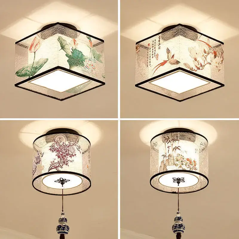 Promotion Saisonnière Chinese style ceiling light for hotel, villa entrance hall and balcony