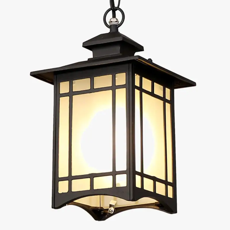 Solde Vintage glass chandelier for outdoor garden waterproof aluminium