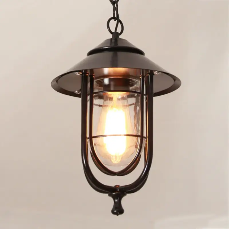 Retro outdoor chandelier for garden and pathway lighting Prix Réduit