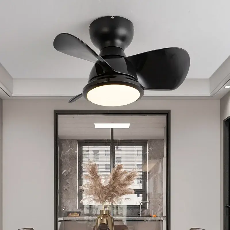 Retour Gratuit Remote control led ceiling fan light for modern interiors