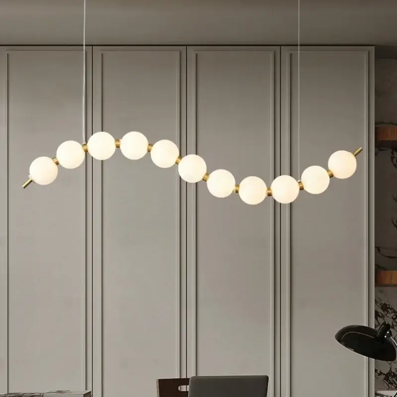 Acrylic pendant chandelier for kitchen, bar and shop Authentique