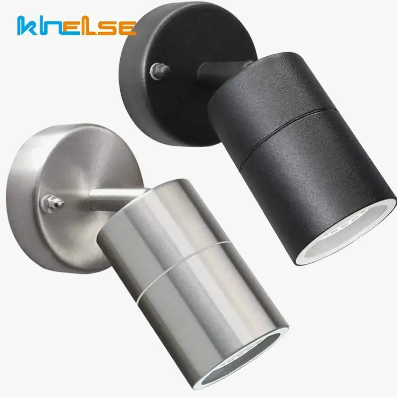 Commander Maintenant Adjustable stainless steel outdoor led wall lights