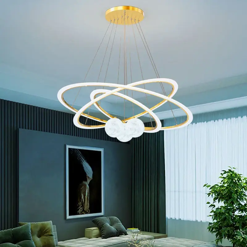 Nordic design glass chandelier creative decorative indoor lighting Achetez Aujourd&rsquo;hui