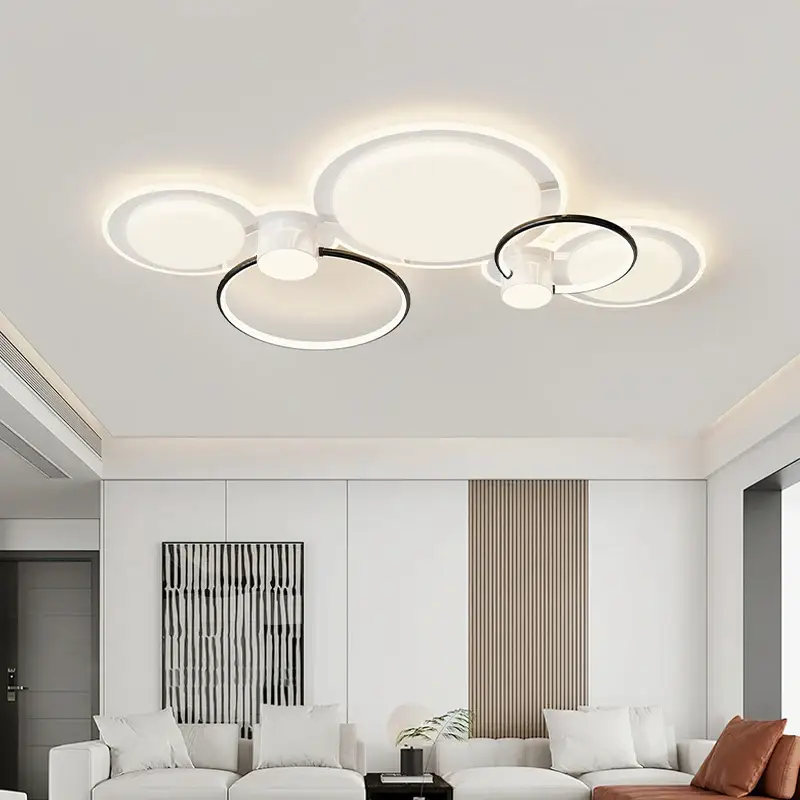 Modern led ceiling light with creative ring for stylish interiors Offre Spéciale