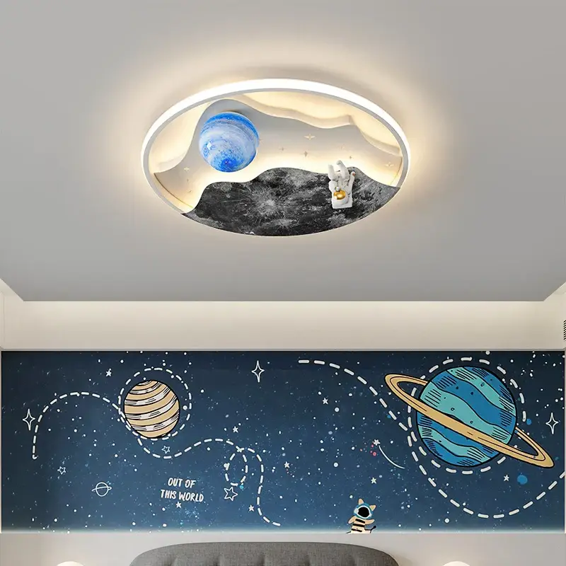 Creative astronaut chandelier for bright interior décor Prix Réduit