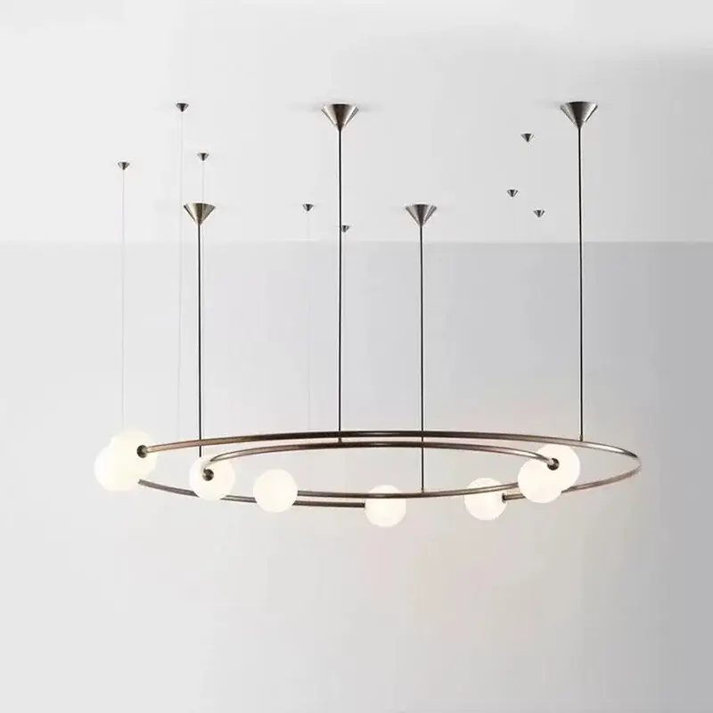 Nouveauté Designer glass pendant light for modern interior decor