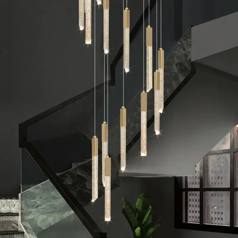 Custom design modern crystal chandelier for contemporary interiors Vente Directe