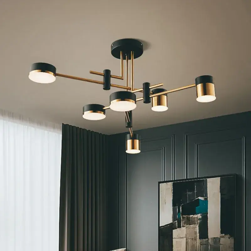 2024 led chandelier lighting modern living room kitchen decoration … Prix Promo