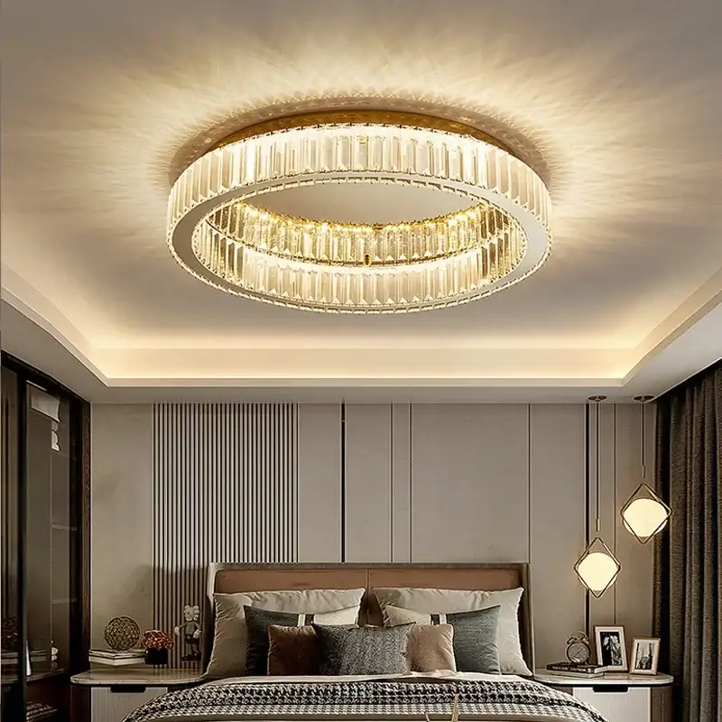 Affaire À Saisir Luxurious crystal ceiling light for modern interior decor