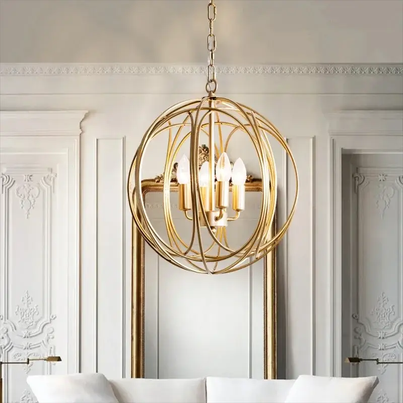 Vintage decorative crystal led chandelier for interiors Affaire À Saisir