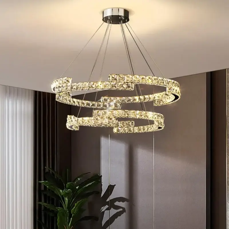 Luxury crystal led chandelier for interior decoration Offre Exclusive