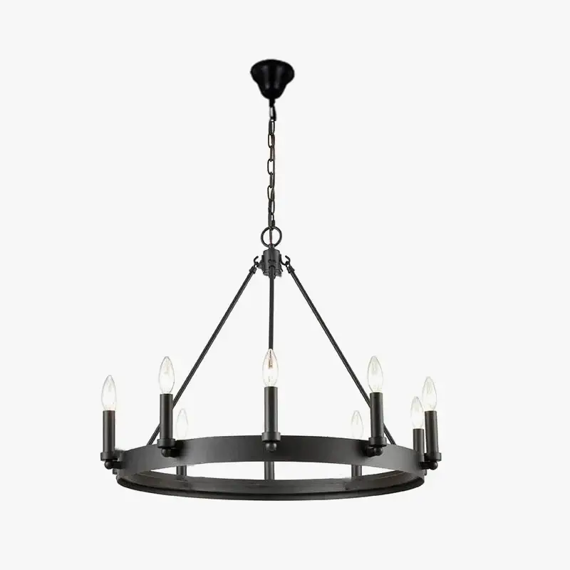 Vintage wrought iron pendant light for retro indoor lighting Petit Prix