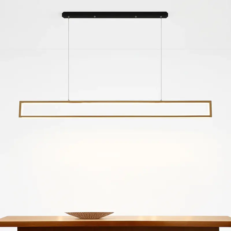 Modern led rectangular pendant light for indoor lighting Offre Spéciale