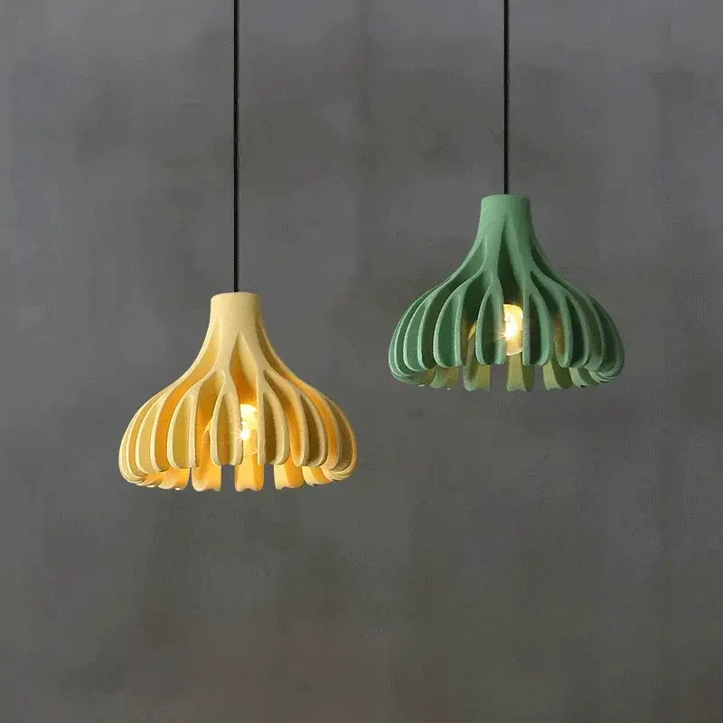 Resin designer pendant light for restaurant and bar Vente Flash