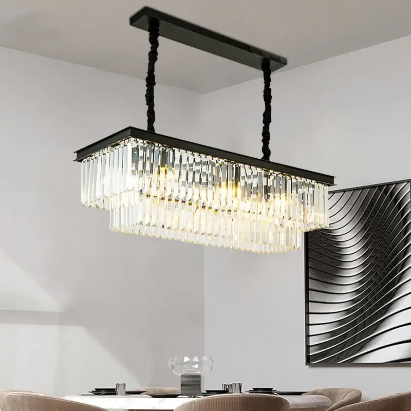 Super Prix Modern double-layer led chandelier for elegant décor
