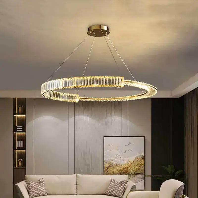 Modern k9 crystal chandelier nordic design for interior decoration Bon Marché