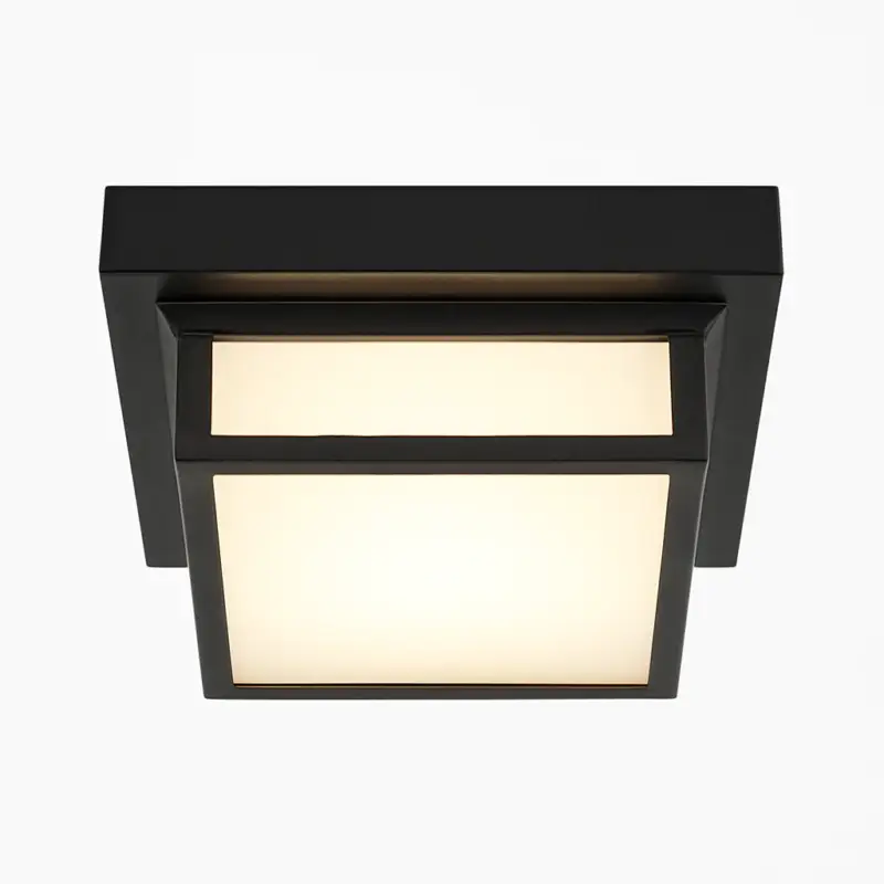 Waterproof square led ceiling light for outdoor garden porch wall Offre Exclusive