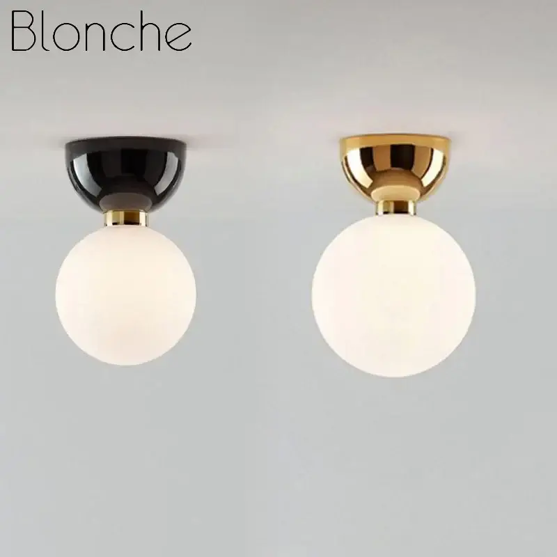 Offre Spéciale Modern minimalist glass ceiling light for elegant interiors