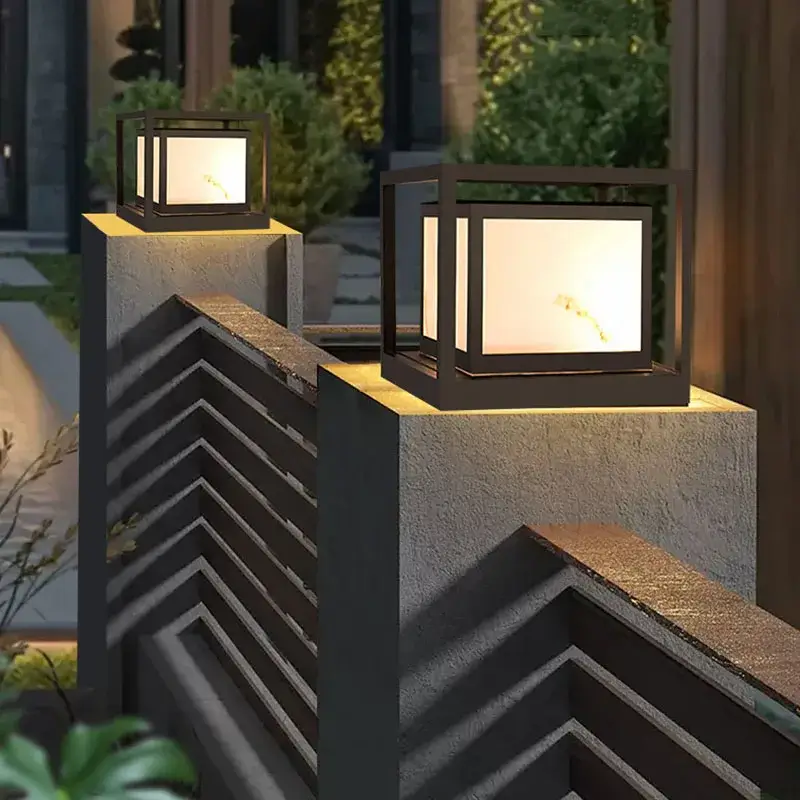 Soldes Modern solar led lamp for luxurious outdoor decoration