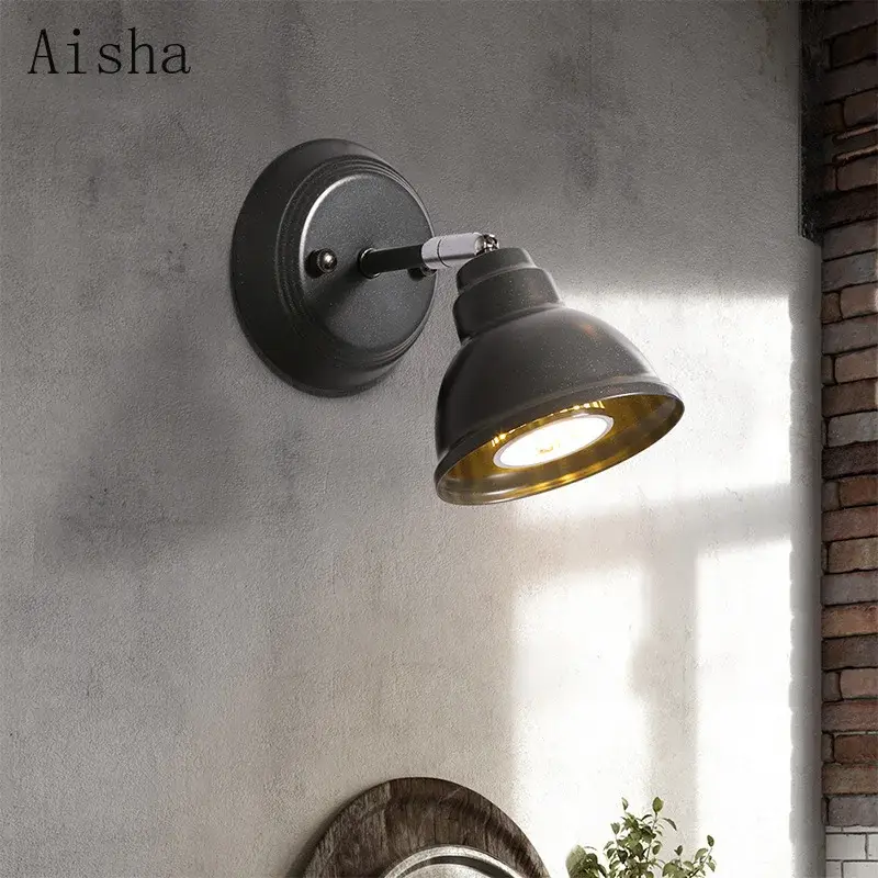 Usine Directe Adjustable retro industrial wall light for bar and restaurant