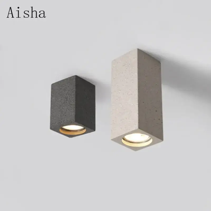 Achetez Aujourd'hui Terrazzo led cement ceiling light with industrial style for modern ...