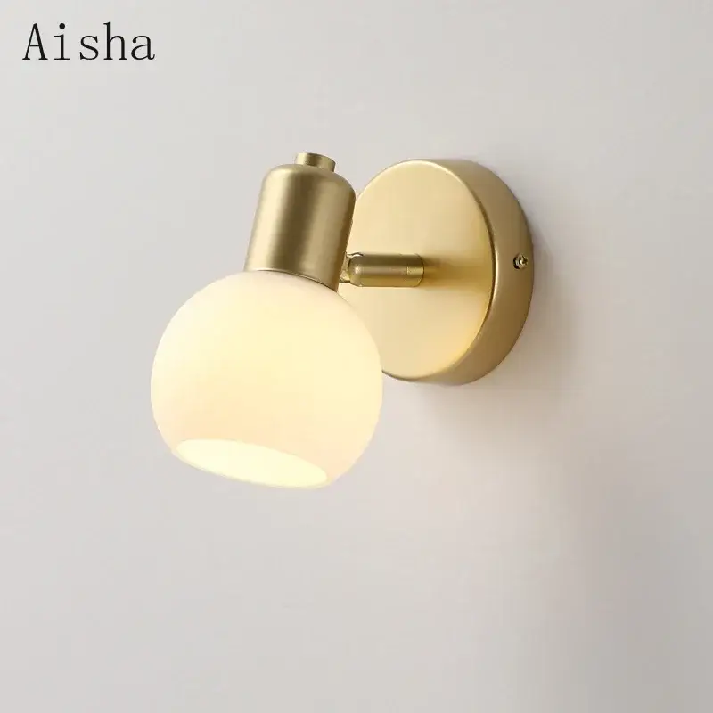 Nordic glass wall light for indoor and outdoor decoration Haute Qualité
