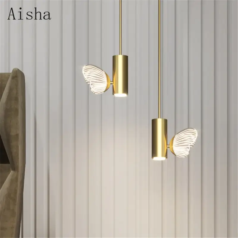 Nordic butterfly pendant light decorative creative lighting Authentique