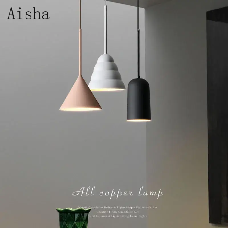 Nordic decorative pendant light for creative indoor lighting Quantité Limitée