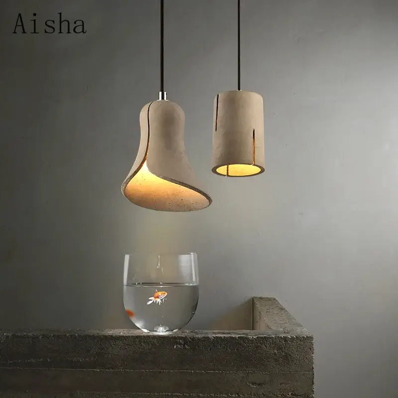 Paiement Sécurisé Retro industrial style cement pendant light for restaurant