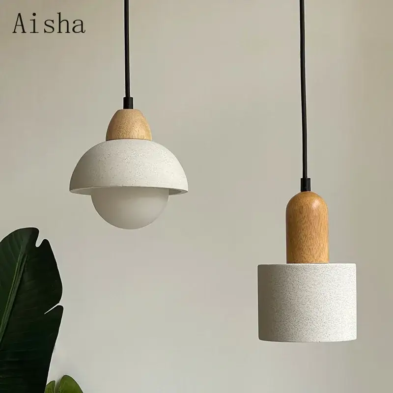 Japanese sandstone pendant light for designer restaurant and solid ... Achat Immédiat