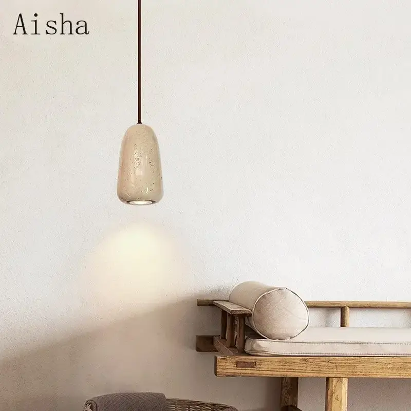 Nouvel Arrivage Decorative stone pendant light for elegant interiors