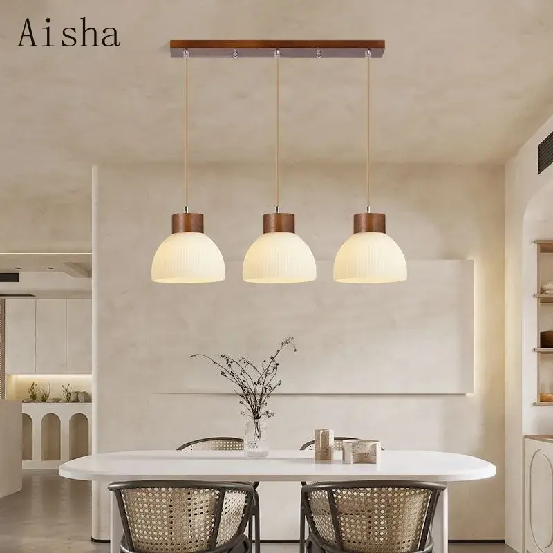 Prix Réduit Japanese three-head pendant light for restaurant and bar