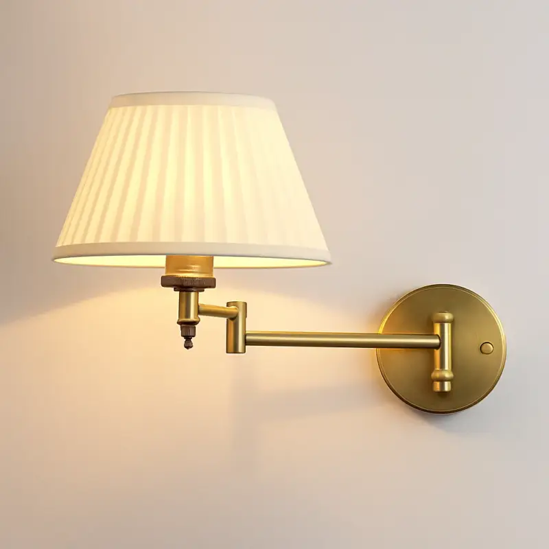 Foldable flexible wall lamp for interior decoration Haute Qualité