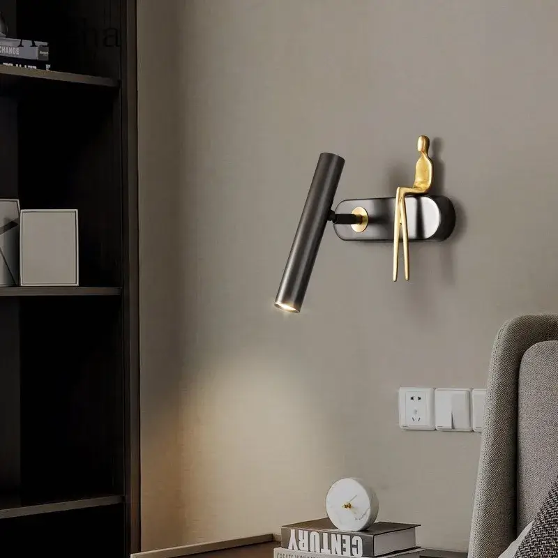 Meilleur Choix Minimalist led wall light for modern creative interiors