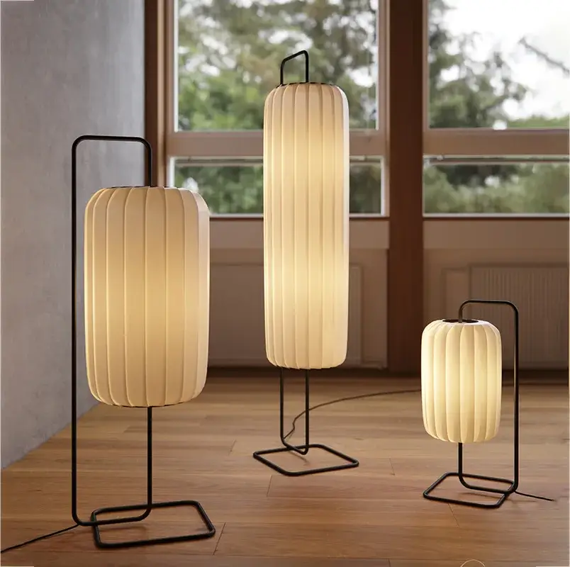 Offre Spéciale Artistic silk floor lamp for modern interiors