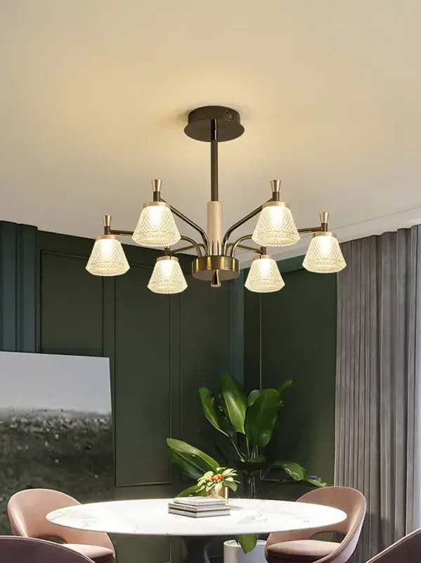 Modern pendant chandelier for decorative indoor lighting Bon Plan
