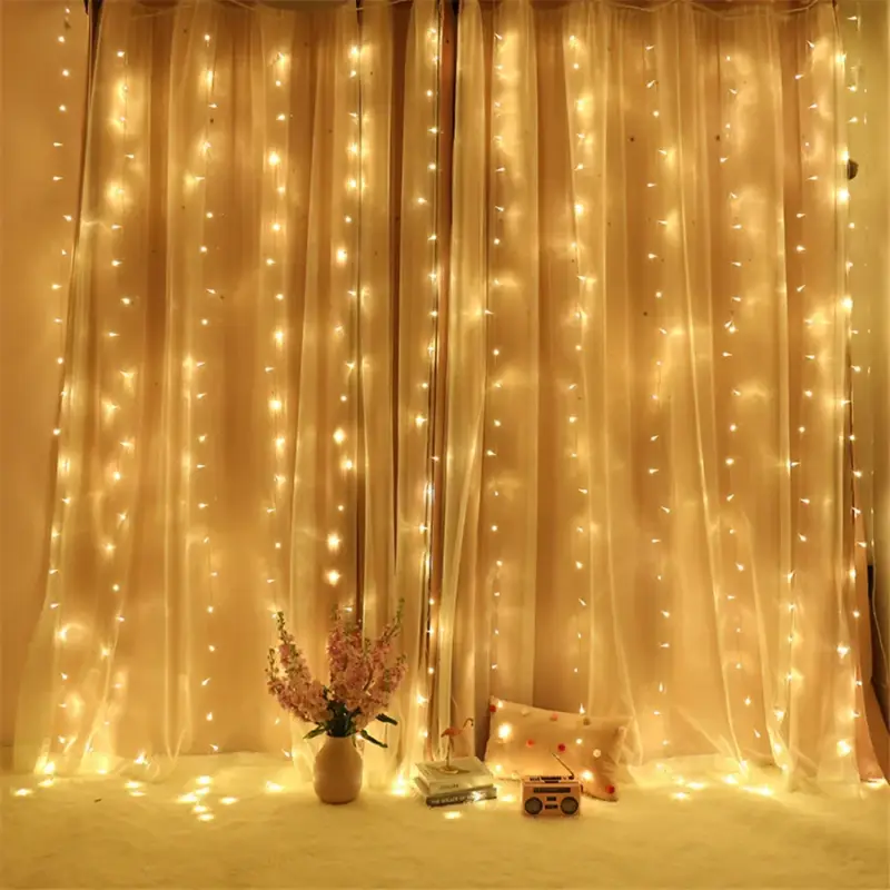 Nouvel Arrivage Led icicle curtain fairy lights for parties and weddings