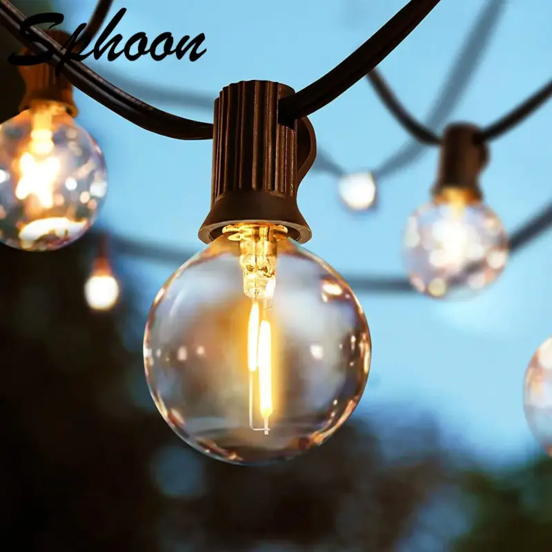Waterproof outdoor string lights for exterior decoration Jusqu'à Épuisement Des Stocks