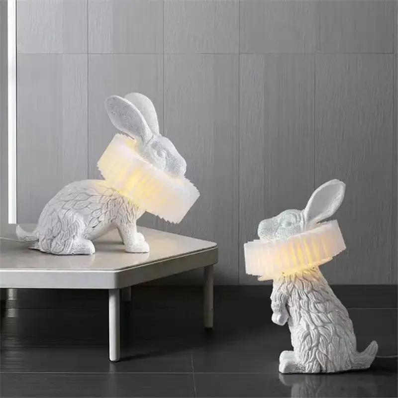Adorable rabbit led children's desk lamp Offre Exclusive