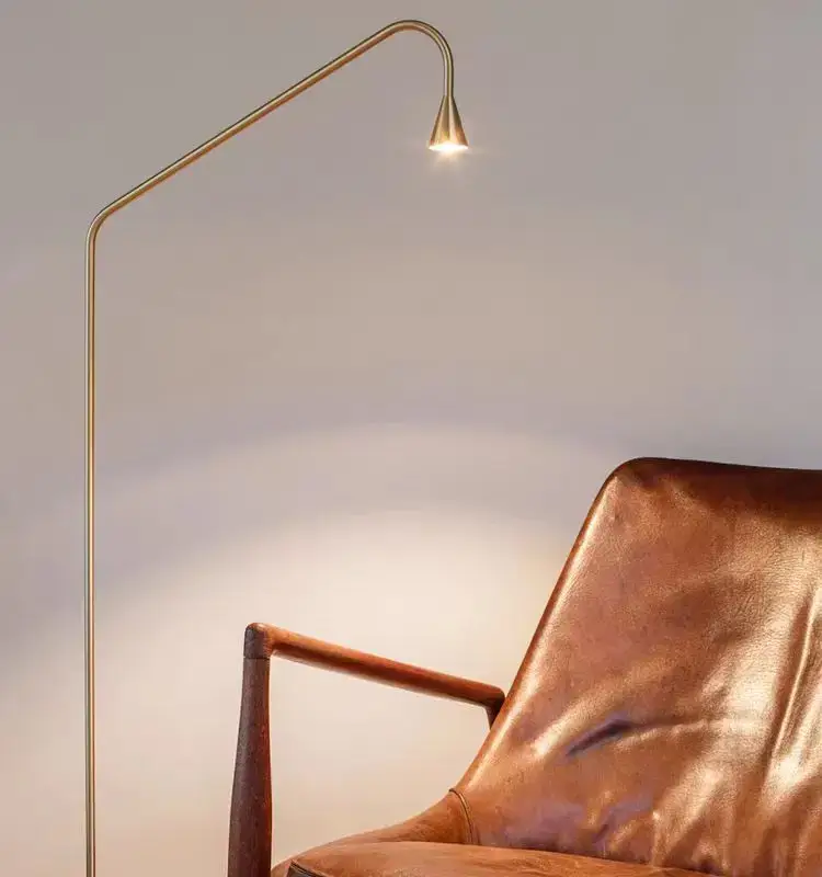 Minimalist gold wall light for reading and decoration Nouvel Arrivage