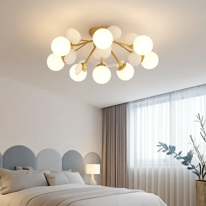 Modern glass ceiling light for contemporary interiors Nouvel Arrivage