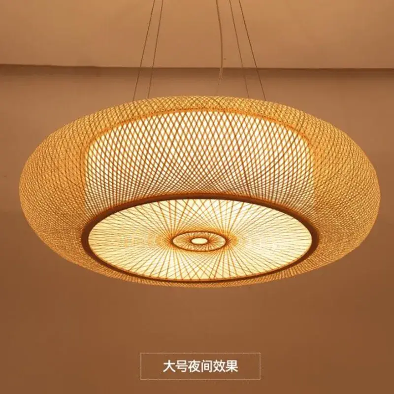Réduction Modern bamboo pendant light chinese style for interior decoration