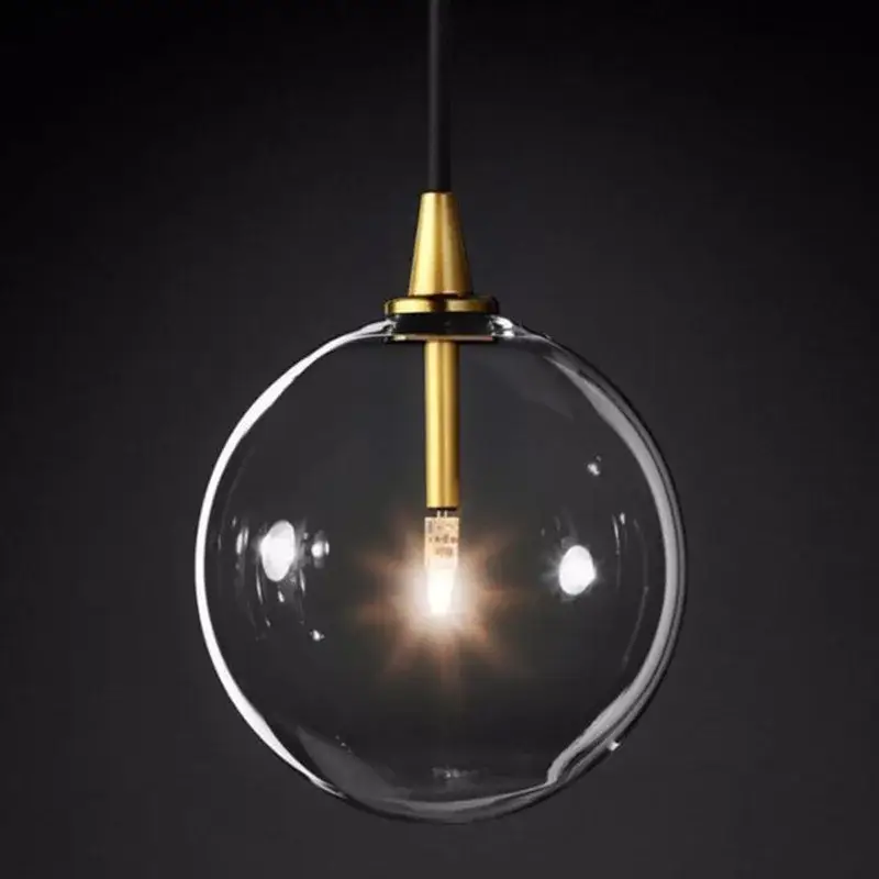Nordic design clear glass chandelier for interior decoration Bon Plan