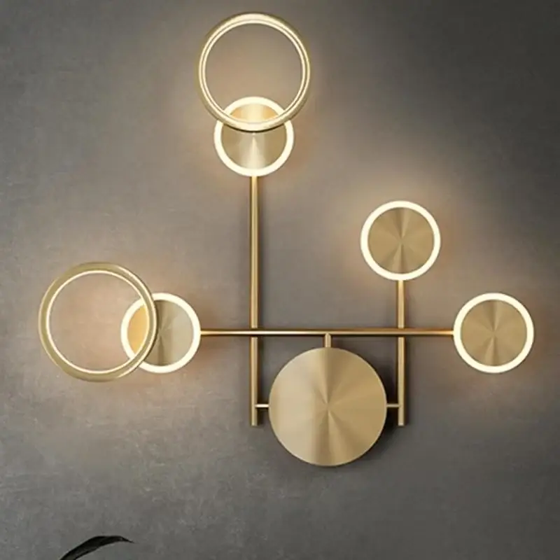 Réduction Modern led wall light with three lights for reading and staircases